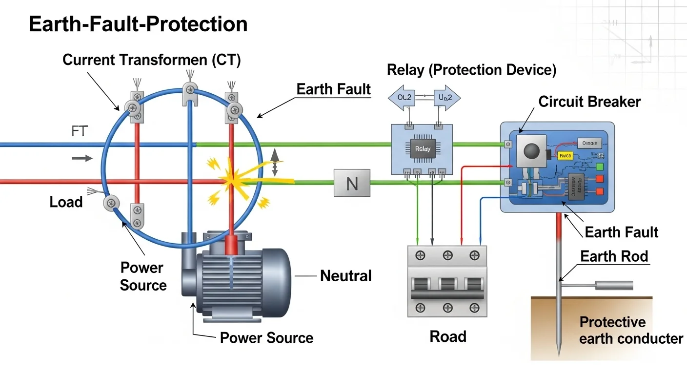 Earth Fault Protection: Complete Guide for Electrical Students and ...
