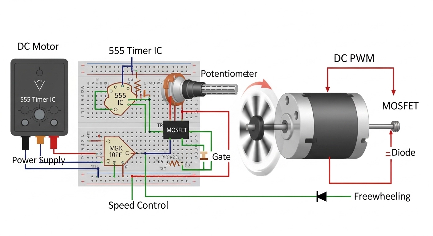 Speed Control of DC Motor – Complete Guide