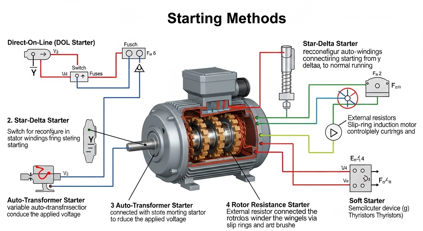 Starting Methods of Induction Motor – Complete Guide
