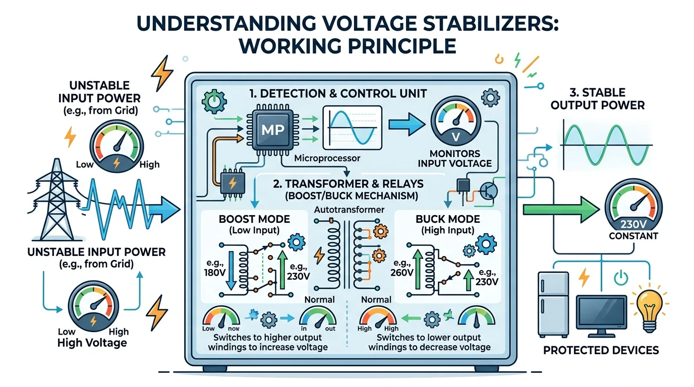 Stabilizer Working Principle