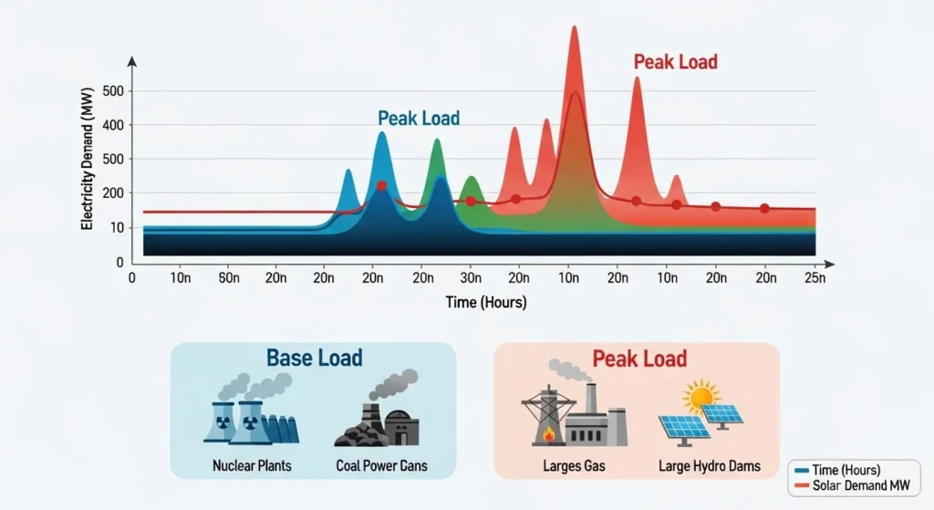 Base Load vs Peak Load