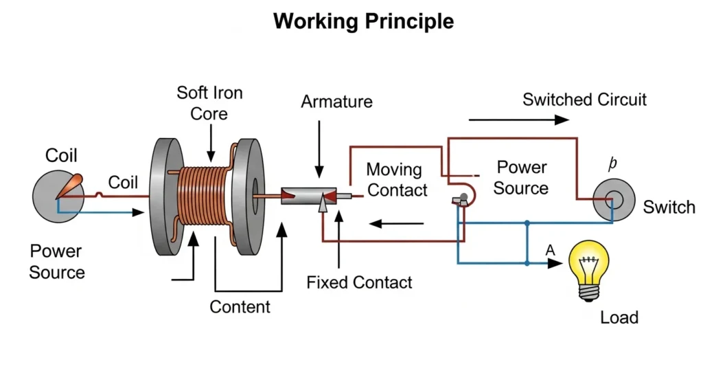 Relay Working Principle