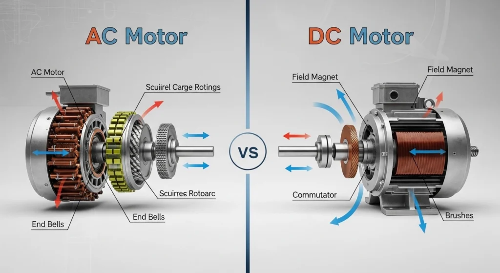 AC Motor DC Motor