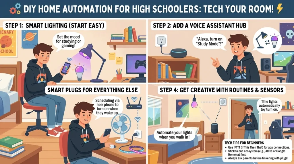 home automation high schoolers