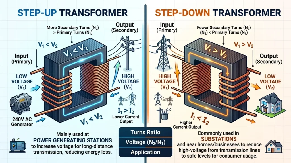 Step-Up Step-Down Transformer