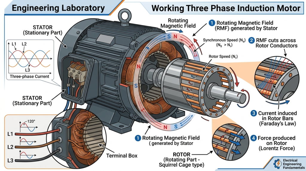 Three Phase Induction Motor