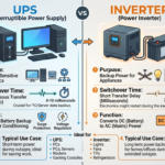 UPS vs Inverter