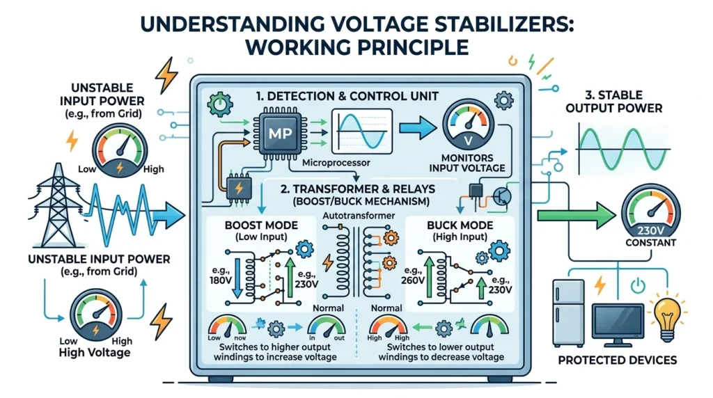 Stabilizer Working Principle