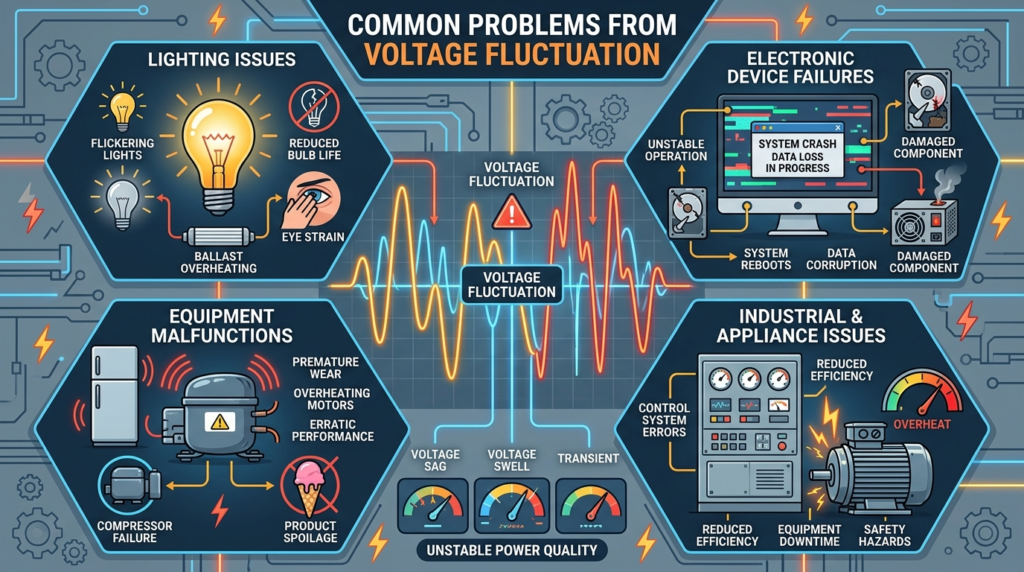 Voltage Fluctuation Problems