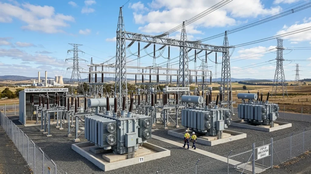Step-Up Grid Station