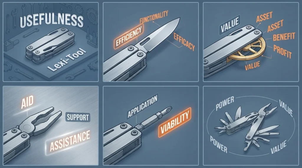 usefulness synonym